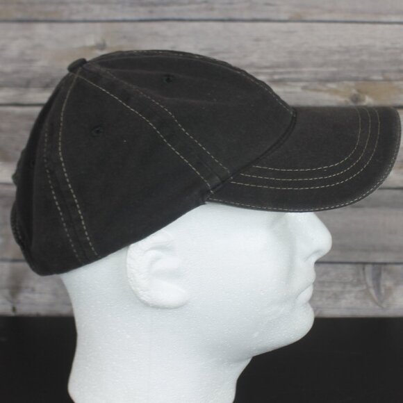 CRAZY SHIRT HAWAIN NORTH SHORE Gray Baseball Hat Embroidered Cap Adjustable Back - Picture 8 of 10